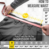 Aggressor Flex - Tactical Pants - Men Cotton with Cargo Pockets