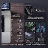Digital Voice Recorder 64GB USB Voice Activated Audio Recorder Small and Portable Voice Recorders with Playback Digital Voice Recorder for Meetings/Interviews/Classroom