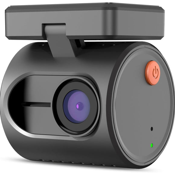Tiny Dash Cam - 2025 New Mini WiFi Dash Camera with Voice Control, Super Night Vision Dashcam, WDR/3D DNR, 24H Parking Monitor, G-Sensor, APP Control, Compact Design for Car/SUV - Black Mini 3