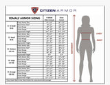 CITIZEN ARMOR V-SHIELD ULTRA CONCEAL FEMALE BODY ARMOR AND CARRIER