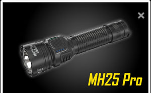 Nitecore MH25 Pro 3300 Lumen Long Throw Rechargeable Flashlight