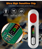 Hidden Camera Detectors, Camera Detector, 2025 New Portable Camera Finder, Tracker Detector for Hotels, Travel, Car, Bedroom, 6 Levels Sensitivity 4 Modes, 35H Work Time