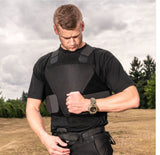 Spartan Armor Systems® Concealable IIIA Certified Wraparound Bulletproof Vest