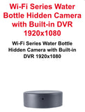 Wi-Fi Series Water Bottle Hidden Camera with Built-in DVR 1920x1080