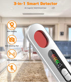 Hidden Camera Detectors, Camera Detector, 2025 New Portable Camera Finder, Tracker Detector for Hotels, Travel, Car, Bedroom, 6 Levels Sensitivity 4 Modes, 35H Work Time