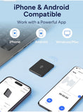 Smart Voice Recorder, iZYREC Voice Activated Recorder with Phone App, 30 Hours Continuous Recording, AI Noise Canceling, Schedule Audio Recording Device Perfect for Meetings, Lectures