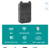 Spy Camera Hidden Camera | Wall Outlet Camera | Supports 2.4G&5GHz WiFi | 2K HD Wireless Secret Camera | Nanny Cam Hidden Cameras | Premium Home Security Camera