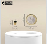 Mini Hidden Spy Earphone Wireless Earpiece Headset Microphone Detection