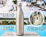 Hidden Safe Water Bottle | Stash Can Hidden Bottom