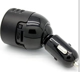 USB Car Charger with Built-in IR Night Vision Covert Hidden Camera DVR PV-CG20