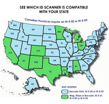 Verification ID Scanner w/ Barcode Reader , ID Scanners , ID Verification