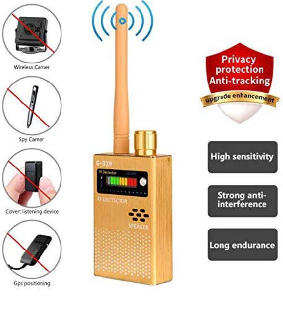 Anti-Spy Wireless RF Signal Detector