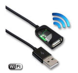 AirDrive Forensic Keylogger Cable Pro - USB extension cable hardware keylogger with Wi-Fi and 16MB memory