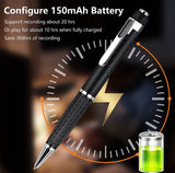 Voice Recorder, Digital Recorders for Lectures, Conferences, Interviews, 384 Hr Recording Capacity 20 Hr Battery Life Mini Recorder, Intelligent Noise Reduction, Portable USB MP3 playback