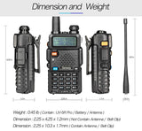 UV-5R Pro Dual Band Two Way Radio