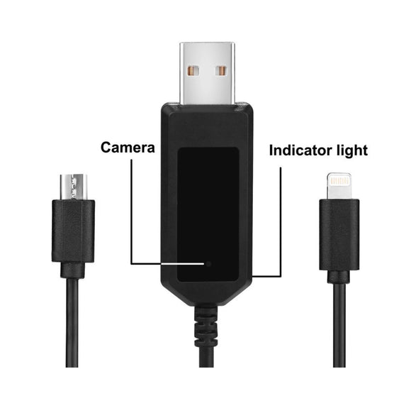 The item is currently unavailable  1080P HD Hidden Camera USB Charger Cable Nanny Camera Adapter with 16GB Internal Memory (Fits for Android)