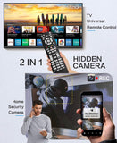 Spy Camera Hidden Camera WiFi TV Remote Control with Hidden Camera Wireless FHD 1080P Portable