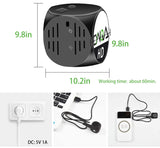 Mini Spy Camera Wireless Hidden: 1080P HD Nanny Cam with Motion Detection & Video Record & Night