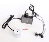 Enhanced Version Super Sensitive Listen Thru-Wall Contact/Probe Microphone Amplifier System