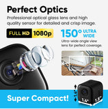 Mini WiFi Camera - Wireless Small Home Security Camera, Nanny Cam with Super Night Vision, Motion