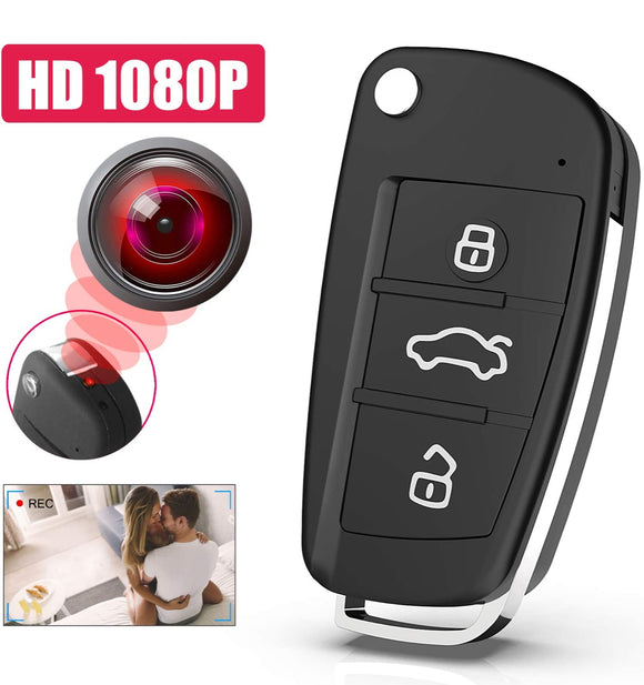 Mini Keychain Video Camera, 2020 New Version 1080P