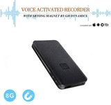 Voice Activated Recorder - 5000mh Battery Life Up to 25 Days Continuous Voice Recording,8GB 94 Hours