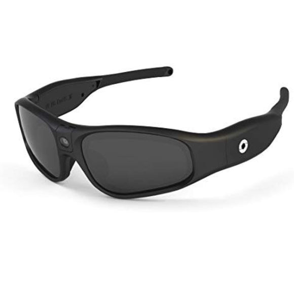 1080P HD Camera Glasses Video Recording Sport Sunglasses DVR Eyewear (Tilt Lens, Polarized/Impact Resistant, WiFi/App) (No Mem)