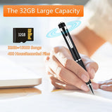 Voice Recorder, Digital Recorders for Lectures, Conferences, Interviews, 384 Hr Recording Capacity 20 Hr Battery Life Mini Recorder, Intelligent Noise Reduction, Portable USB MP3 playback
