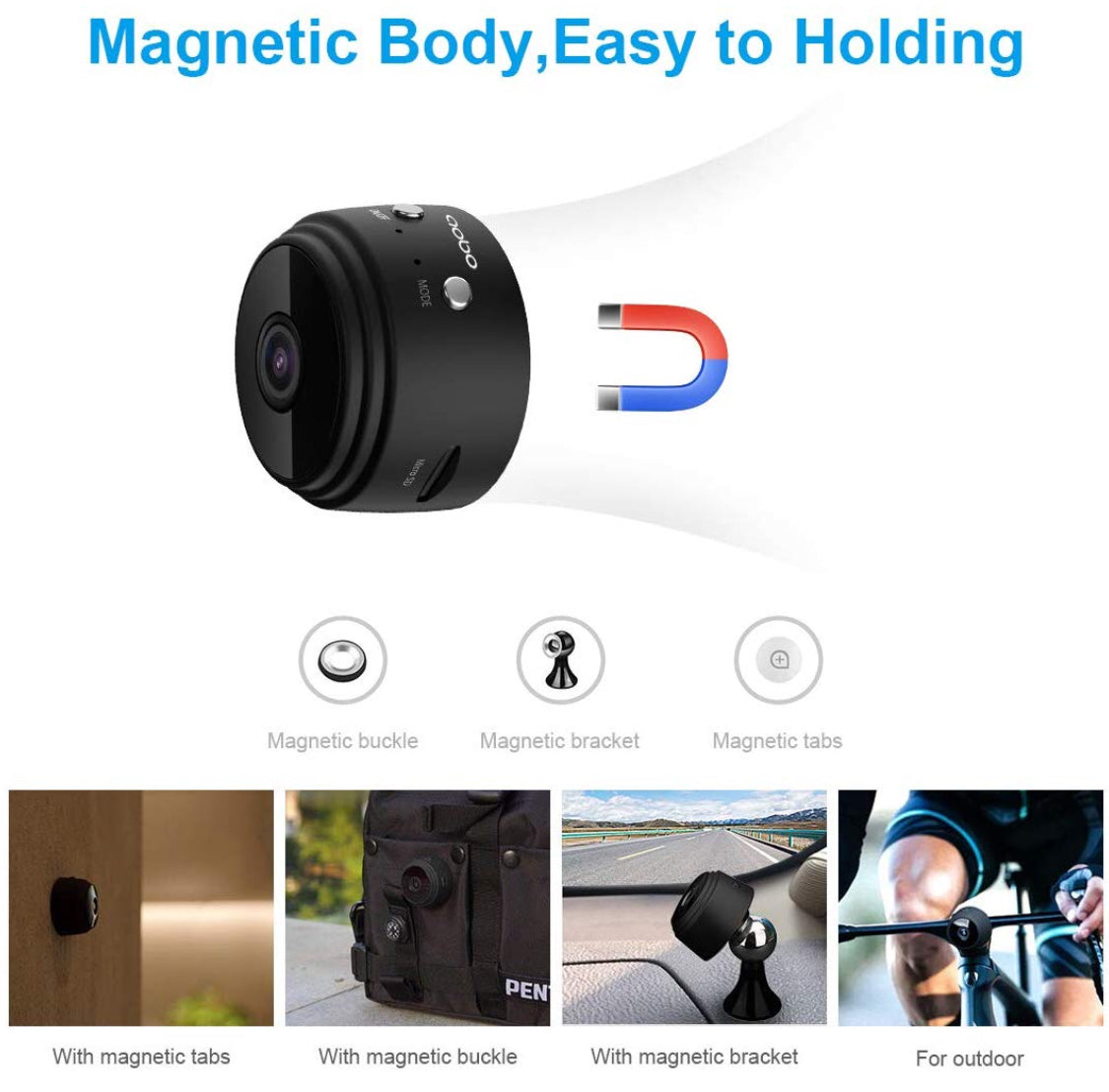 Aobo mini spy camera best sale review