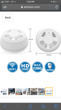 Hidden Camera Smoke Detector - Spy Camera 180 Days Standby Mini HD 1080P WiFi Night Vision Motion