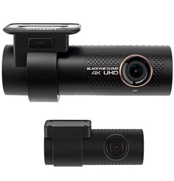 BlackVue DR900X-2CH with 32GB microSD Card | 4K UHD Cloud Dashcam | Built-in Wi-Fi, GPS, Parking Mode Voltage Monitor | LTE via Optional CM100 LTE Module