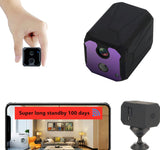 Hidden Camera, 4K Spy Camera,100 Days Standby Battery Life, Mini WiFi Security Camera, Extra large shooting angle Motion