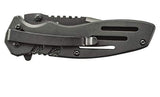 Smith & Wesson Extreme Ops SWA24S 7.1in S.S. Folding Knife with 3.1in Serrated Clip Point Blade and Aluminum Handle for Outdoor, Tactical, Survival and EDC