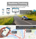 GPS Tracker,GPS Tracker for Vehicles Waterproof Real Time Car GPS Tracker