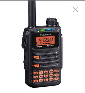 Yaesu FT-70DR C4FM FDMA / FM 144/430 MHz DUAL BAND 5W Handheld Transceiver