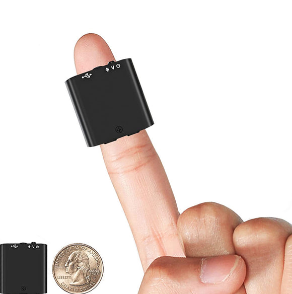 Mini Voice Recorder, Ultra Small 16GB Magnetic Voice Activated Recorder with 192 Hours Recording Capacity, Digital Voice Recorder Recording Device for Lecture Interview Meeting