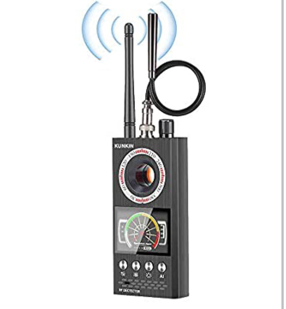 Hidden Camera Detector & Anti Spy Detector, RF Detector, Bug Detector Listening Device Finder, Higher Sensitivity GPS Tracker Detector(Five Detection Modes)