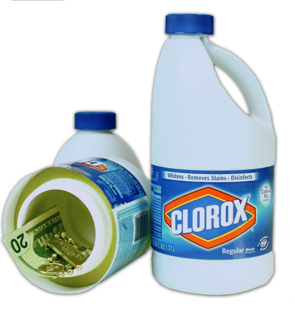 Clorox Bleach Large 55oz Bottle Diversion Safe - Jumbo Bottle
