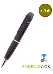 Spy Camera Pen WiFi HD 1080P Mini DVR, with Real Time Video Recording Function and 5 Ink Refills(P7)