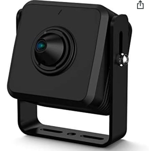 Mini IP Camera, 1080P Indoor Network Mini Camera, 2MP Wired Security Surveillance Nanny Cam