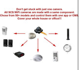 Hidden camera Sony Chip Super Low Light Wireless Spy Camera with WiFi Digital IP Signal, Recording & Remote Internet Access (Camera Hidden in Computer Speakers)