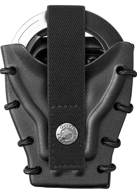 Handcuff Case Fit ASP Handcuffs & Hinged Handcuffs & Chain Handcuffs|MOLLE/Belt Clip Available |Law Enforcement Cuff Holder| Strap Removable&Retention Adjustable,1.5&1.75&2.0&2.25'' Duty Belt