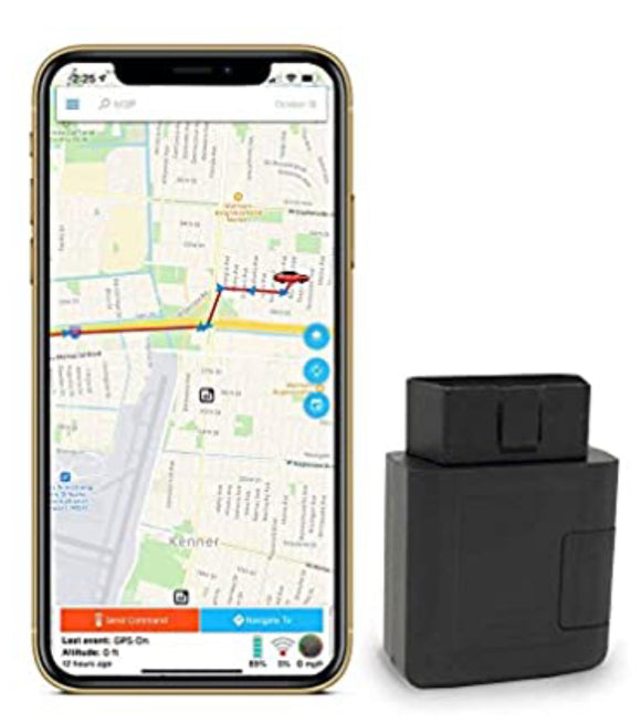 GPS Tracker - Optimus 4G LTE OBD Device - Easy Install - Plug and Drive - Real Time Tracking - Instant Alerts - Reporting History