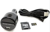 USB Car Charger with Built-in IR Night Vision Covert Hidden Camera DVR PV-CG20