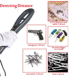 Hand Held Metal Detector,V-Resourcing Portable High Sensitivity Metal Detector for Security Inspection