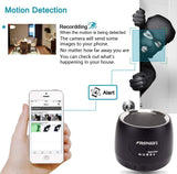 WiFi Hidden spy camera hidden camera speaker Night Vision Nanny Cam Mini Bluetooth Music Player DVR