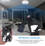 Hidden Camera Smoke Detector - Spy Camera 180 Days Standby Mini HD 1080P WiFi Night Vision Motion