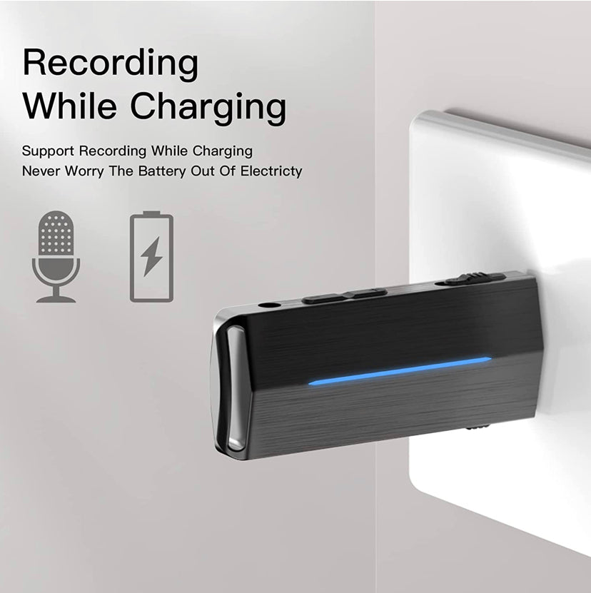 64GB Mini Voice Activated Recorder,Taheng Small Recording Device with ...