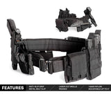 Tacticon Battle Belt | Combat Veteran Owned Company | Padded Tactical Belt | Duty Belt With Metal Quick Release Buckle