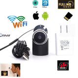 Wireless 2.0MP Mini Peephole Door Eye Hole IP Camera HD 1080P WiFi Connection P2P Onvif Motion Detection Two Way Audio